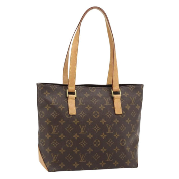 LOUIS VUITTON Monogram Cabas Piano Tote Bag M51148 LV Auth 180702SAV