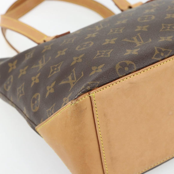 LOUIS VUITTON Monogram Cabas Piano Tote Bag M51148 LV Auth 180702SAV
