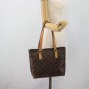 LOUIS VUITTON Monogram Cabas Piano Tote Bag M51148 LV Auth 180702SAV-23