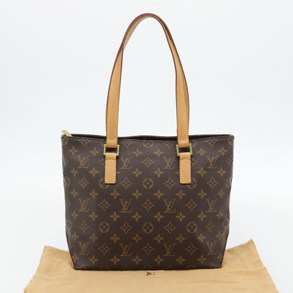 LOUIS VUITTON Monogram Cabas Piano Tote Bag M51148 LV Auth 180702SAV