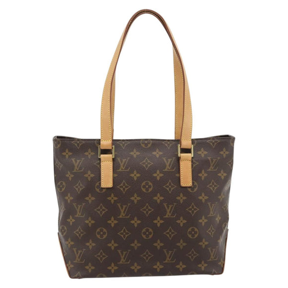 LOUIS VUITTON Monogram Cabas Piano Tote Bag M51148 LV Auth 180702SAV