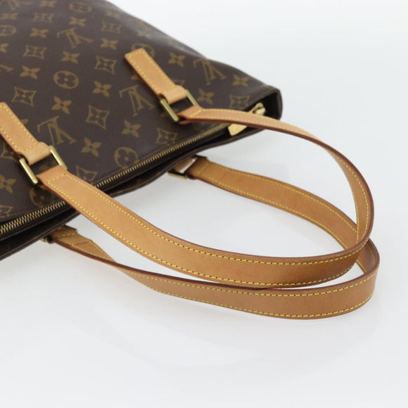 LOUIS VUITTON Monogram Cabas Piano Tote Bag M51148 LV Auth 180702SAV