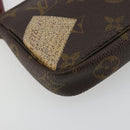 LOUIS VUITTON Monogram Trunk Mini Pochette Accessoires Pouch M63798 Auth 180704-14