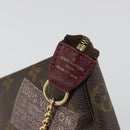 LOUIS VUITTON Monogram Trunk Mini Pochette Accessoires Pouch M63798 Auth 180704-17