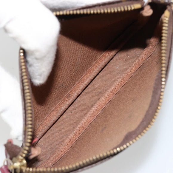 LOUIS VUITTON Monogram Trunk Mini Pochette Accessoires Pouch M63798 Auth 180704