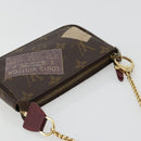 LOUIS VUITTON Monogram Trunk Mini Pochette Accessoires Pouch M63798 Auth 180704-6