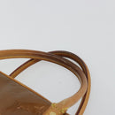 LOUIS VUITTON Monogram Vernis Tompkins Square Bag Bronze M91103 LV Auth 180705-8