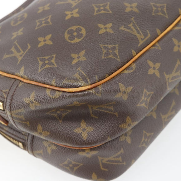 LOUIS VUITTON Monogram Reporter PM Umhängetasche M45254 LV Auth 180708