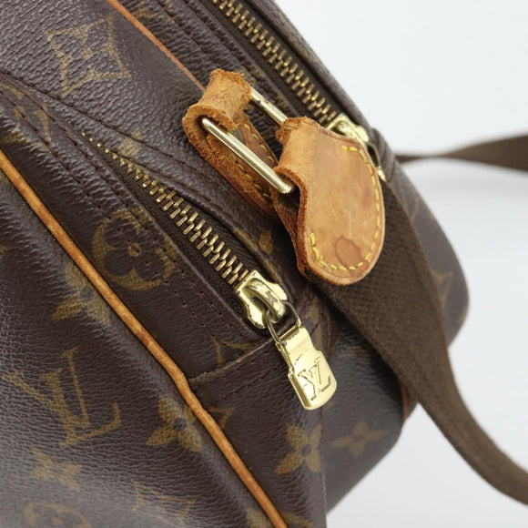 LOUIS VUITTON Monogram Reporter PM Umhängetasche M45254 LV Auth 180708