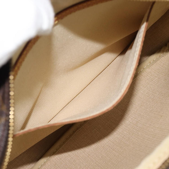 LOUIS VUITTON Monogram Reporter PM Umhängetasche M45254 LV Auth 180708