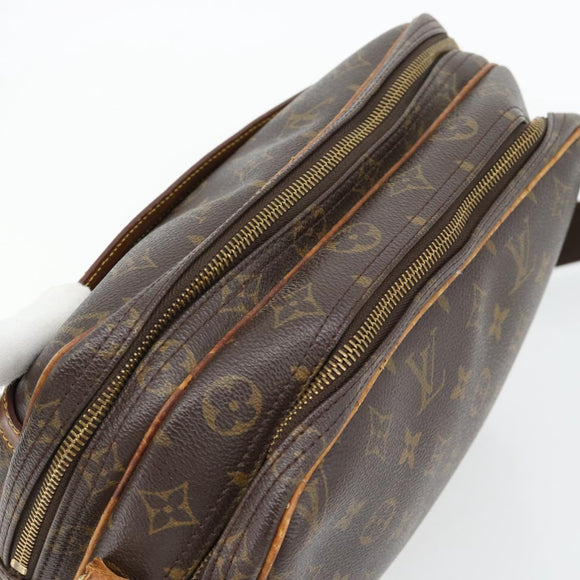 LOUIS VUITTON Monogram Reporter PM Umhängetasche M45254 LV Auth 180708