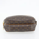 LOUIS VUITTON Monogram Reporter PM Umhängetasche M45254 LV Auth 180708-5