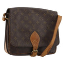 LOUIS VUITTON Monogram Cartouchiere GM Shoulder Bag M51252 LV Auth 180709-1