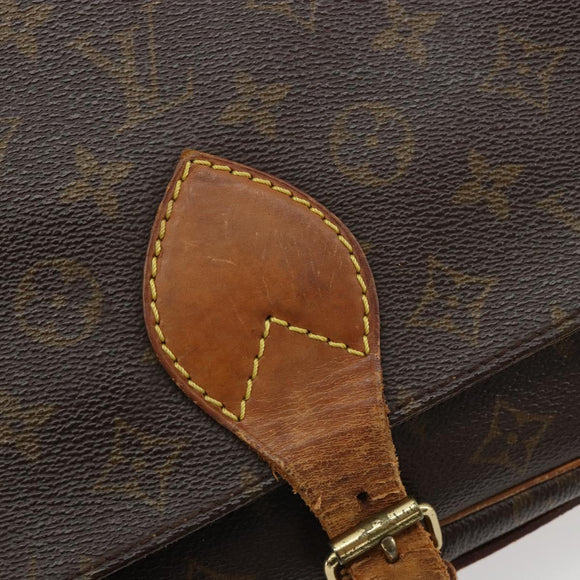 LOUIS VUITTON Monogram Cartouchiere GM Shoulder Bag M51252 LV Auth 180709