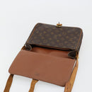 LOUIS VUITTON Monogram Cartouchiere GM Shoulder Bag M51252 LV Auth 180709-16