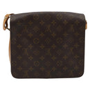 LOUIS VUITTON Monogram Cartouchiere GM Shoulder Bag M51252 LV Auth 180709-3