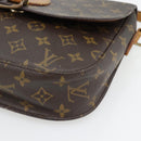 LOUIS VUITTON Monogram Saint Cloud GM Umhängetasche M51242 LV Auth 180712-15
