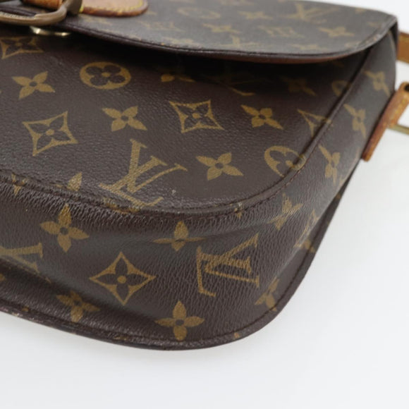 LOUIS VUITTON Monogram Saint Cloud GM Umhängetasche M51242 LV Auth 180712