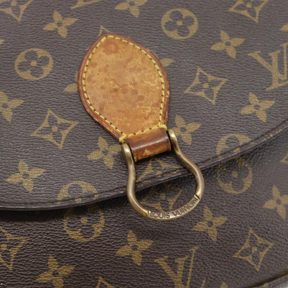 LOUIS VUITTON Monogram Saint Cloud GM Umhängetasche M51242 LV Auth 180712