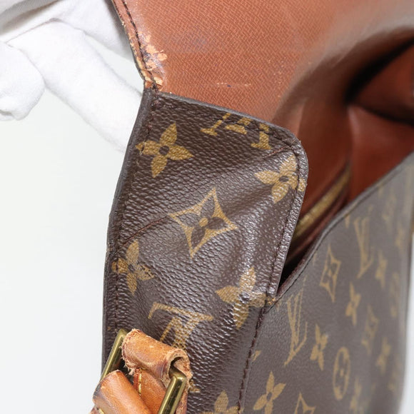LOUIS VUITTON Monogram Saint Cloud GM Umhängetasche M51242 LV Auth 180712