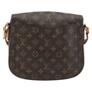 LOUIS VUITTON Monogram Saint Cloud GM Umhängetasche M51242 LV Auth 180712-2