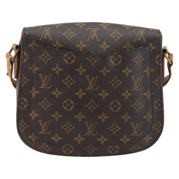 LOUIS VUITTON Monogram Saint Cloud GM Umhängetasche M51242 LV Auth 180712