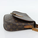 LOUIS VUITTON Monogram Saint Cloud GM Umhängetasche M51242 LV Auth 180712-4