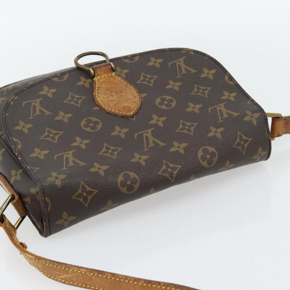 LOUIS VUITTON Monogram Saint Cloud GM Umhängetasche M51242 LV Auth 180712