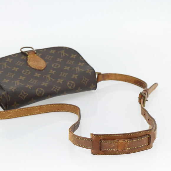 LOUIS VUITTON Monogram Saint Cloud GM Umhängetasche M51242 LV Auth 180712