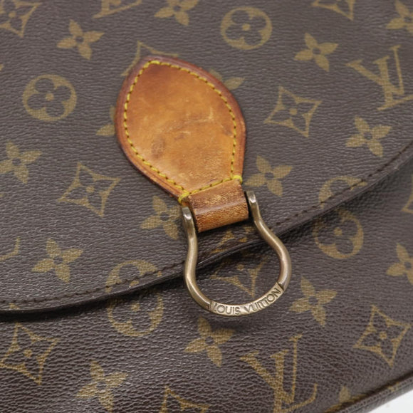 LOUIS VUITTON Monogram Saint Cloud GM Umhängetasche M51242 LV Auth 180713