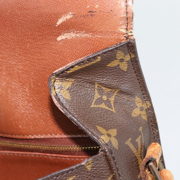 LOUIS VUITTON Monogram Saint Cloud GM Umhängetasche M51242 LV Auth 180713