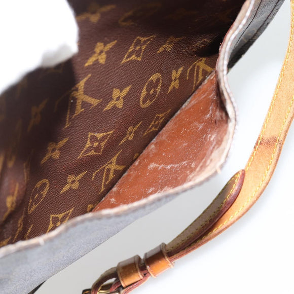 LOUIS VUITTON Monogram Saint Cloud GM Umhängetasche M51242 LV Auth 180713