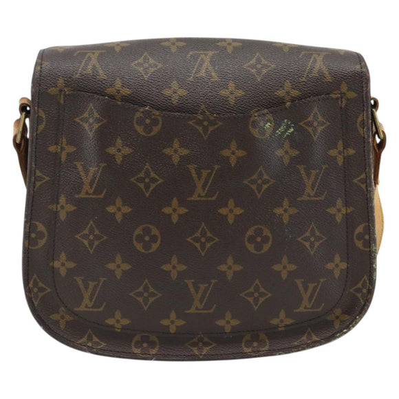 LOUIS VUITTON Monogram Saint Cloud GM Umhängetasche M51242 LV Auth 180713