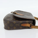 LOUIS VUITTON Monogram Saint Cloud GM Umhängetasche M51242 LV Auth 180713-4