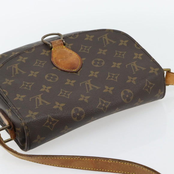 LOUIS VUITTON Monogram Saint Cloud GM Umhängetasche M51242 LV Auth 180713