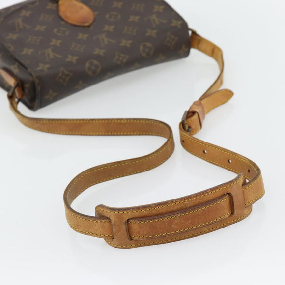 LOUIS VUITTON Monogram Saint Cloud GM Umhängetasche M51242 LV Auth 180713