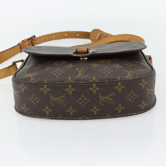 LOUIS VUITTON Monogram Saint Cloud GM Umhängetasche M51242 LV Auth 180713