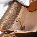 GUCCI Shoulder Bag Canvas Beige Gold 001 46 0712 Auth 180722-20