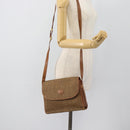 GUCCI Shoulder Bag Canvas Beige Gold 001 46 0712 Auth 180722-23