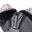 GUCCI GG Canvas Shoulder Bag Black Silver 018 1619 Auth 180727-18