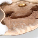 GUCCI GG Plus Supreme Shoulder Bag PVC Beige Gold Auth 180728-11