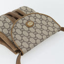 GUCCI GG Plus Supreme Shoulder Bag PVC Beige Gold Auth 180728-6