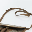 GUCCI GG Plus Supreme Shoulder Bag PVC Beige Gold Auth 180728-8