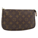 LOUIS VUITTON Monogram Pochette Accessoires Pouch M51980 LV Auth 180733-1