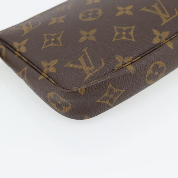 LOUIS VUITTON Monogram Pochette Accessoires Pouch M51980 LV Auth 180733