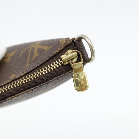 LOUIS VUITTON Monogram Pochette Accessoires Pouch M51980 LV Auth 180733