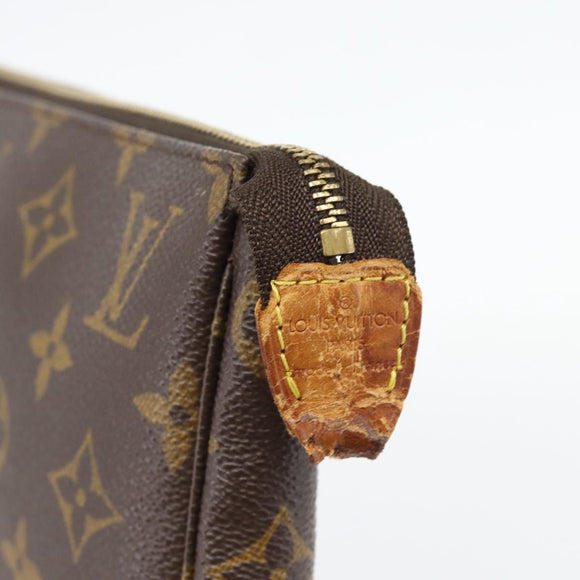 LOUIS VUITTON Monogram Pochette Accessoires Pouch M51980 LV Auth 180733