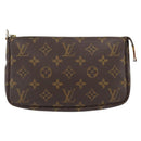 LOUIS VUITTON Monogram Pochette Accessoires Pouch M51980 LV Auth 180733-13