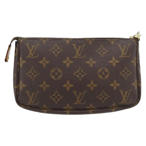 LOUIS VUITTON Monogram Pochette Accessoires Pouch M51980 LV Auth 180733