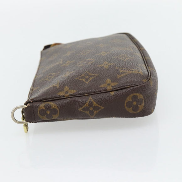 LOUIS VUITTON Monogram Pochette Accessoires Pouch M51980 LV Auth 180733